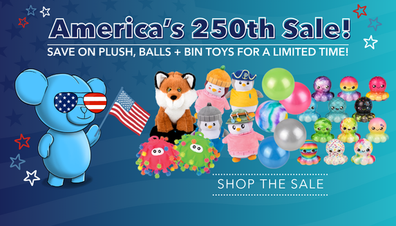 Save on Plush, Balls + Bin Toys!